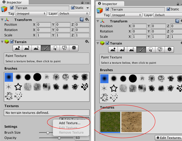 Add Textures to Terrain